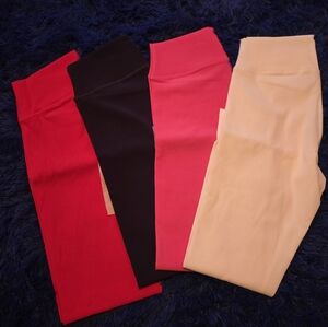 4 Pair Colorful Leggings Set